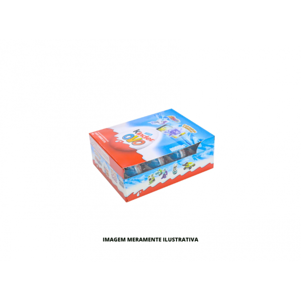 CHOCOLATE - KINDER OVO - 20g MENINO - CX12